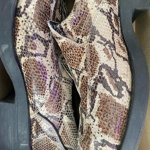 Diesel mens snakeskin loafers